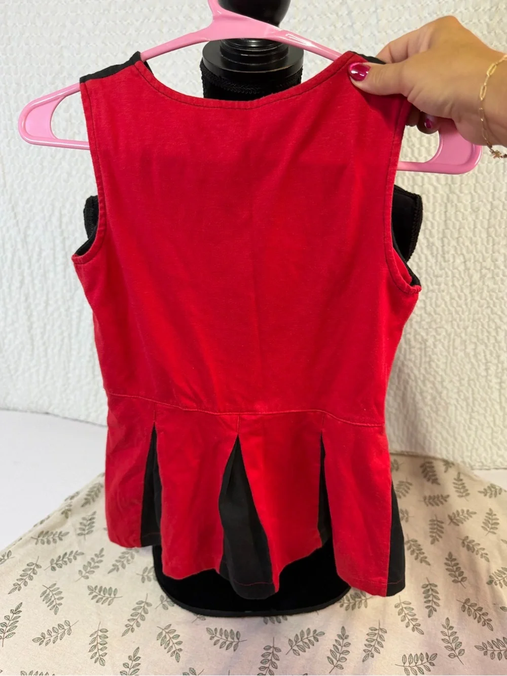 Nebraska Huskers Red & Black Girls Cheer Dress
